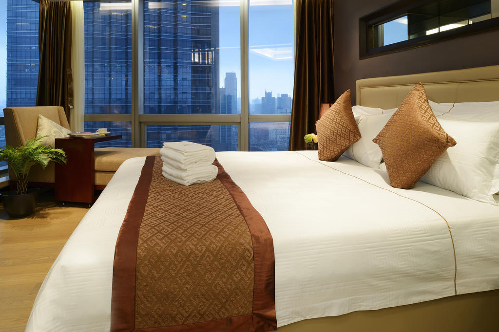 Yousu Hotel & Apartment Nanjing Xuanwu Lake Jinmao Plaza Branch Стая снимка