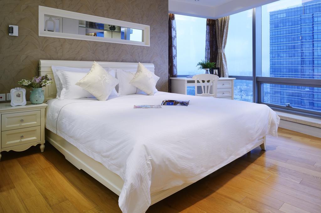 Yousu Hotel & Apartment Nanjing Xuanwu Lake Jinmao Plaza Branch Стая снимка